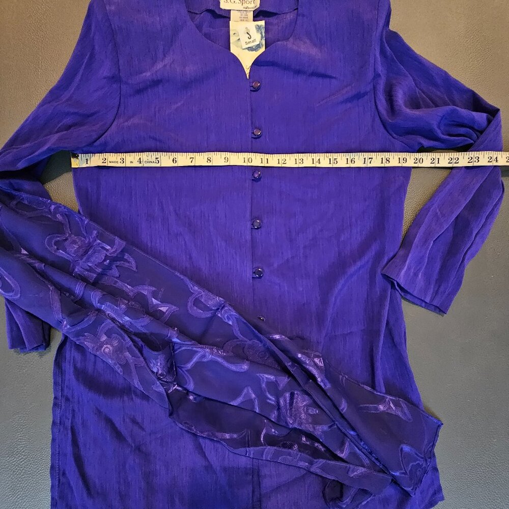 SG Sport Purple Blouse